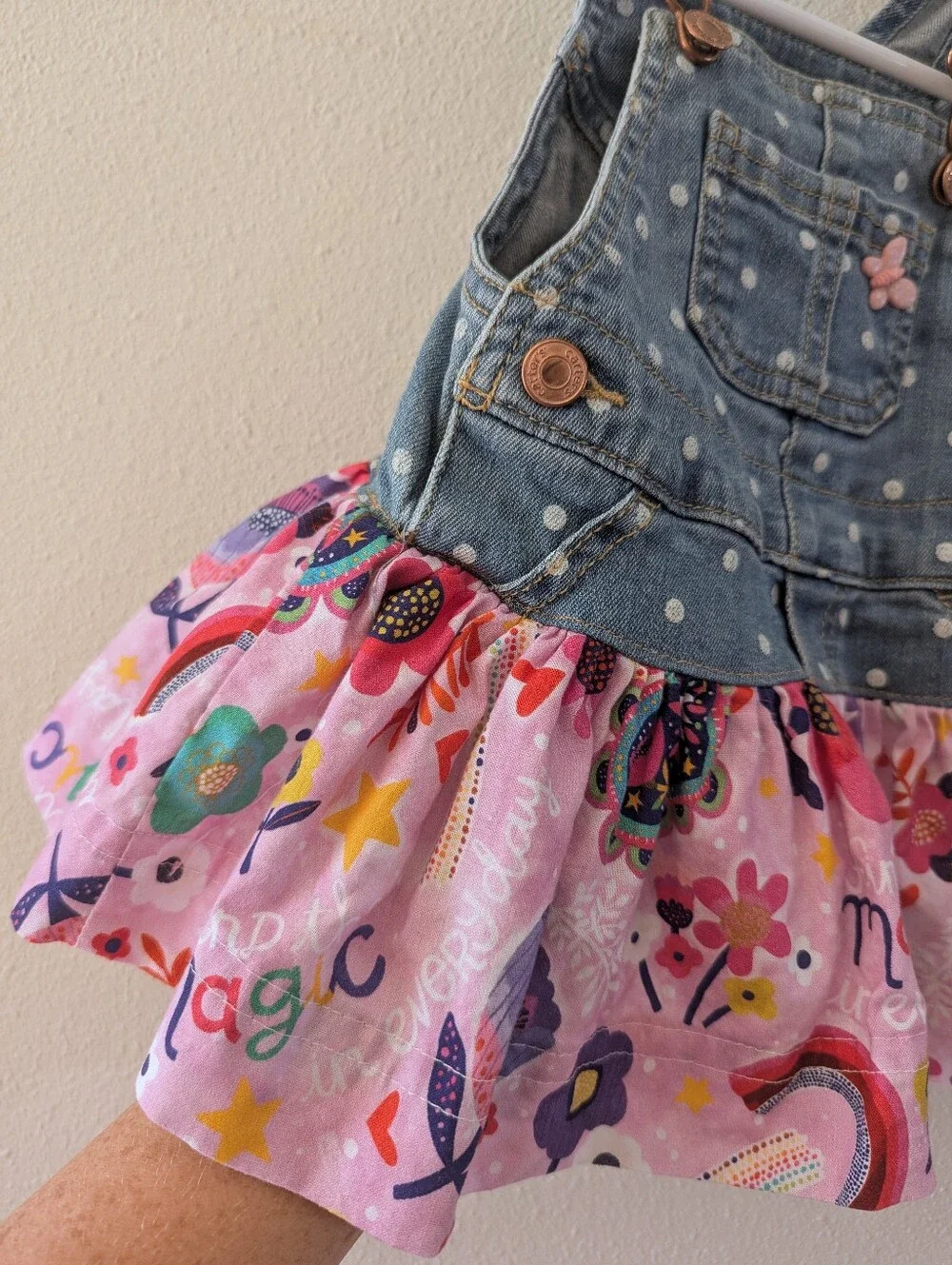 Handmade Overall Dress Outfit